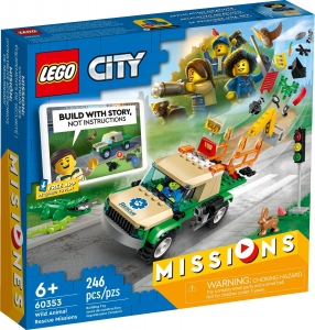 LEGO 60353 Vadállat mentő küldetések
