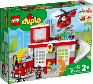 LEGO DUPLO 10970 Tűzoltóállomás és helikopter