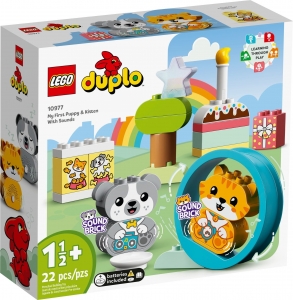 LEGO DUPLO 10977 Első kutyusom és cicám